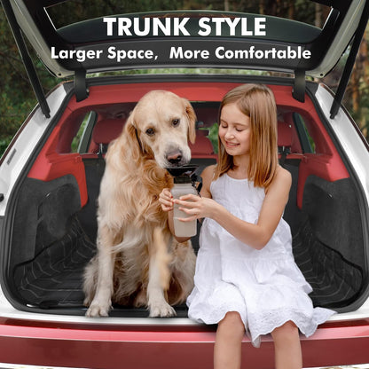 Dog Car Seat Cover, Multifunctional Dog Hammock for Back Seat,Waterproof Car Seat Protector, Scratch Proof Dog Seat Cover for Back Seat, Nonslip Seat Covers for SUV,Trucks, Cars