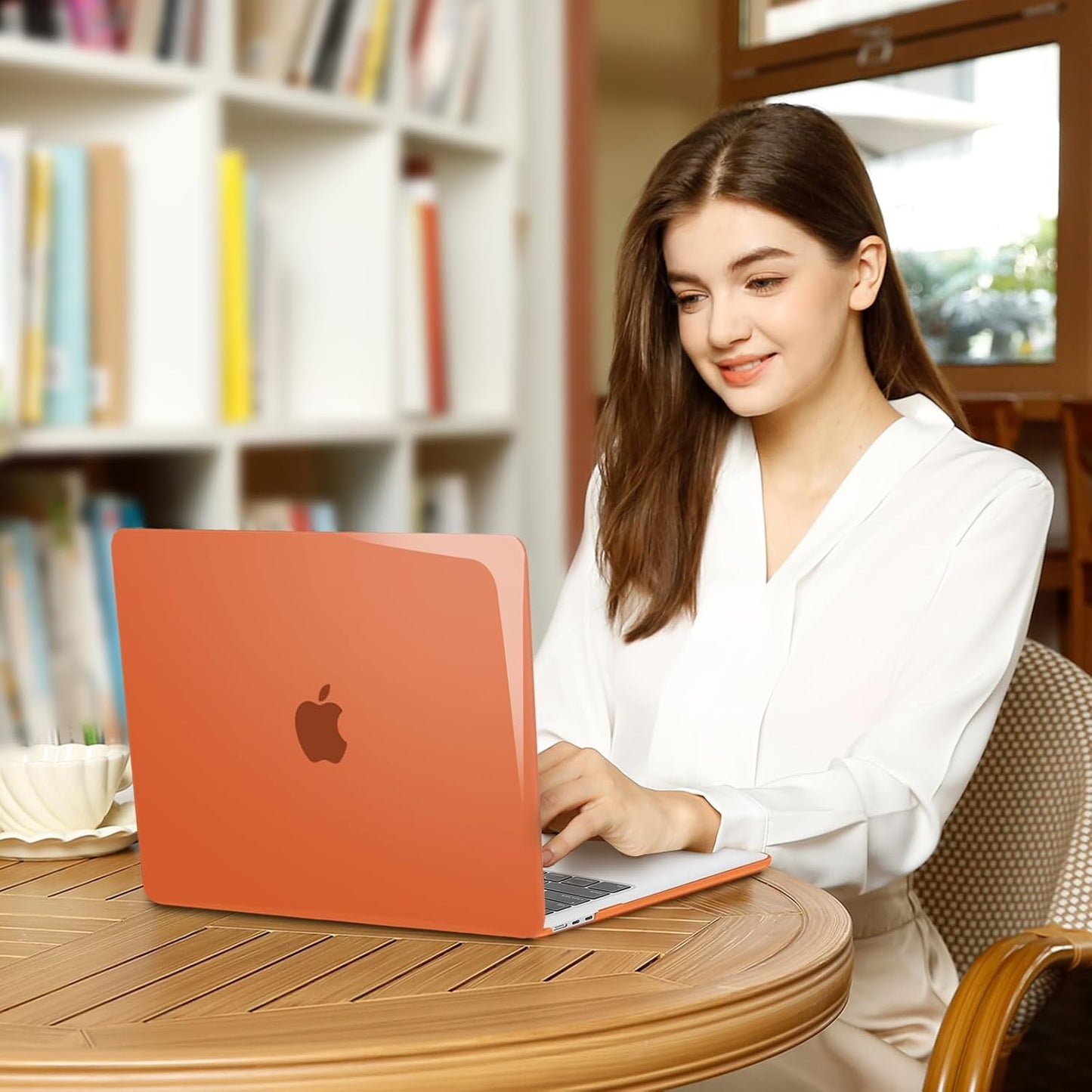 MOSISO Compatible with MacBook Air 13 inch Case 2025 2024 2023 2022 M4 A3240 M3 A3113 M2 A2681, Plastic Hard Shell&Keyboard Cover&Screen Film&Pouch for MacBook Air 13.6 inch Case, Crystal Clear