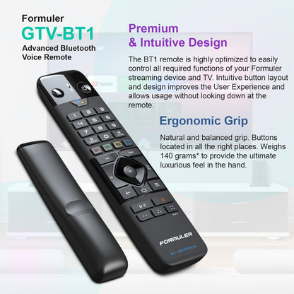 Latest Formuler BT1 Remote Control for Z7+ 5G, Z8, Z10, Z11 Pro, Z11 Pro Max, Z Plus Neo, Z Alpha, CC Model + Bonus Silicone