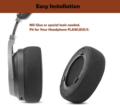 DowiTech Thickened Sport Fabric Headphone Replacement Ear Pads Cushions Headset Earpads Compatible with Corsair Virtuoso RGB Wireless SE Gaming Headset