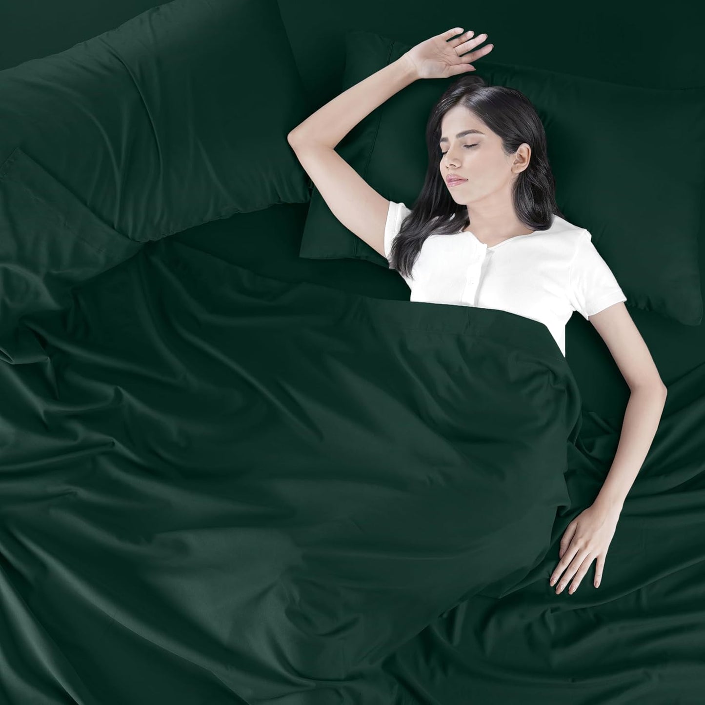 Utopia Bedding Queen Bed Sheet Set - 4 Piece Bedding - Soft Brushed Microfiber Fabric - Shrinkage & Fade Resistant - Easy Care (White)