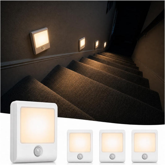 EZVALO Rechargeable Motion Sensor Night Light, Magnetic Lighting Indoor