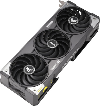 ASUS Prime Radeon™ RX 9060 XT 16GB GDDR6 OC Edition Graphics Card (PCIe 5.0, HDMI/DP 2.1, 2.5-Slot Design, axial-tech Fans, Dual Ball Fan Bearings, Dual BIOS, ASUS GPU Guard)