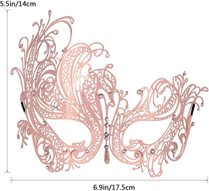 Coddsmz 2 Pack Set Masks Masquerade Ball Halloween Costumes Mardi Gras Party Mask For Men and Women