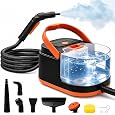 2026 Upgraded Handheld Steam Cleaner for Home & Car, 110℃/3.5 Bar High-Pressure Portable Hand Held Steamer, 30s Heat-Up, Chemical-Free Deep Cleaning for Car Detailing Grout Bathroom Kitchen