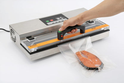 BURAN Commercial Vacuum Sealer for Food Preservation & Sous Vide, Heavy-Duty External Machine with Powerful Suction, 16" Wide Seal Bar