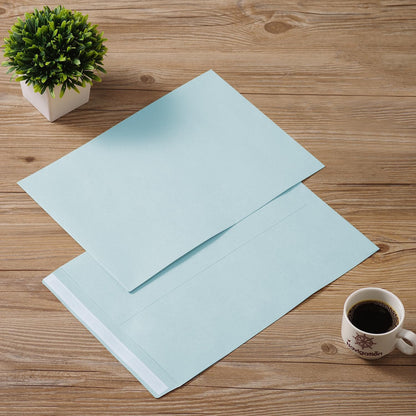 Tanshuqin 9" x 12.75" Self-Seal Catalog Envelopes 32lb Kraft Envelopes for Invitation Cards, Organizing and Storage, Pictures, Photos, Documents (100 PCS)