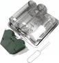 Electric Barbecue Grill Cage Compact Rotating Basket Grill Rust-Resistant for Tabletop