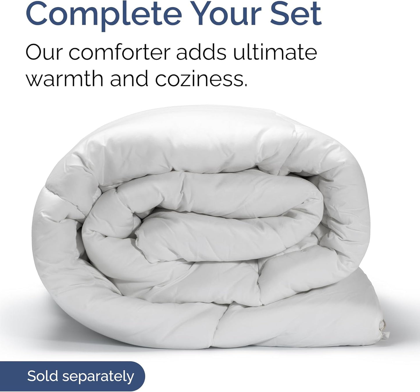 Extra Deep Queen Sheet Set - 6 Piece Breathable & Cooling Sheets - Hotel Luxury Bed Sheets Set - Easy & Secure Fit - Soft, Wrinkle Free & Comfy Sheets Set - White Sheet Set w/Extra Deep Pockets