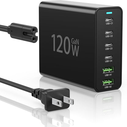 Multi-Port USB C Charging Station | Fast Charging Hub for Multiple Devices