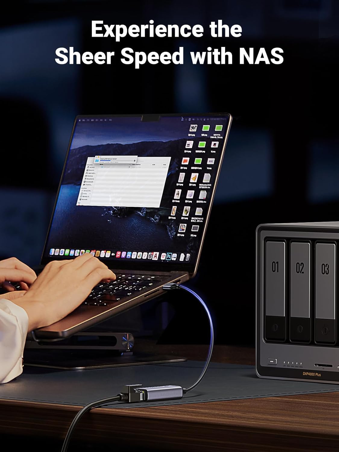 UGREEN USB to Ethernet Adapter 2.5Gb, Aluminum, USB 3.0 to RJ45 Computer Network Internet LAN Ethernet Dongle for Laptop, Compatible for MacBook Air/Pro, XPS, Windows, macOS