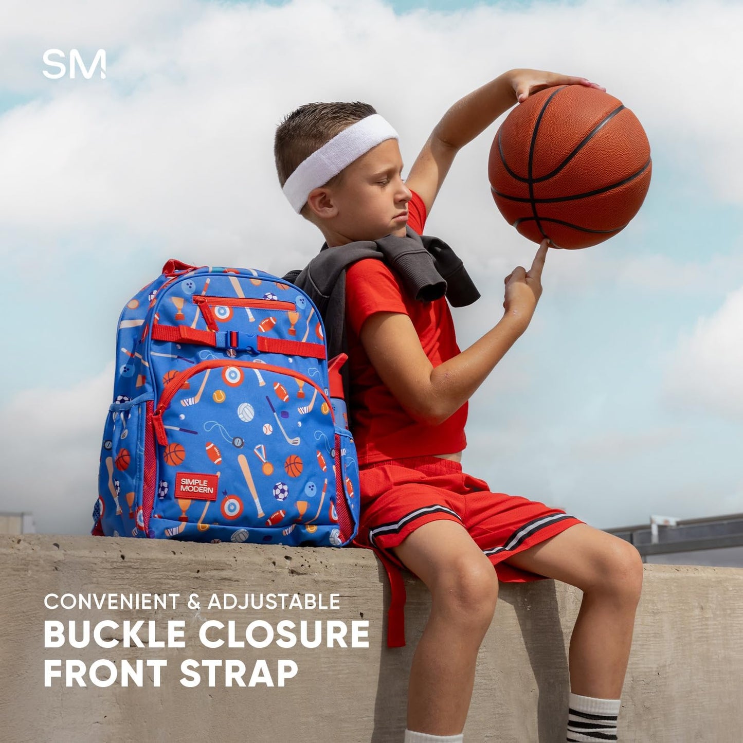 Simple Modern Kids Backpack for School Girls Boys | Toddler Elementary Backpack | Fletcher Collection