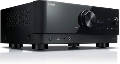 Yamaha RX-V6A Home Theatre Receiver, 7.2 Channel, 4K/120Hz and Dolby Atmos Capable, Built-in USB Port with WiFi, MusicCast and Amazon Alexa Capable