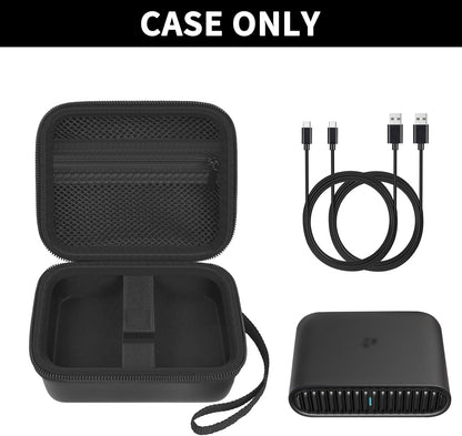 Grapsa Case Compatible with TP-Link Ultra-Portable Wi-Fi 6 AX1500 AX3000 Travel Router, Storage Holder for TL-WR1502X/ WR3002X WiFi Hotspot for Traveling, Ethernet Cable Network Adapter (Box Only)