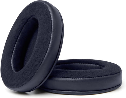WC PadZ Velour - The Ultimate Upgraded Earpads by Wicked Cushions - Compatible With Audio Technica, HyperX, SteelSeries Arctis & More - Extra Thick - Bigger Opening - Softer Memory Foam | Black Floral