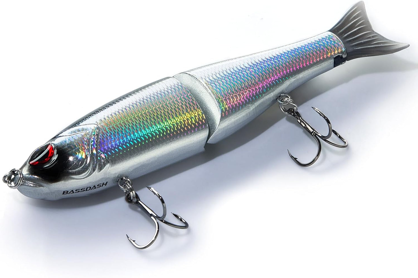 Bassdash SwimShad Glide Baits Jointed Swimbait Bass Pike Salmon Trout Muskie Fishing Lure