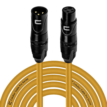 Balanced XLR Cable Male to Female - 6 Feet Pink - Pro 3-Pin Microphone Connector for Powered Speakers, Audio Interface or Mixer for Live Performance & Recording
