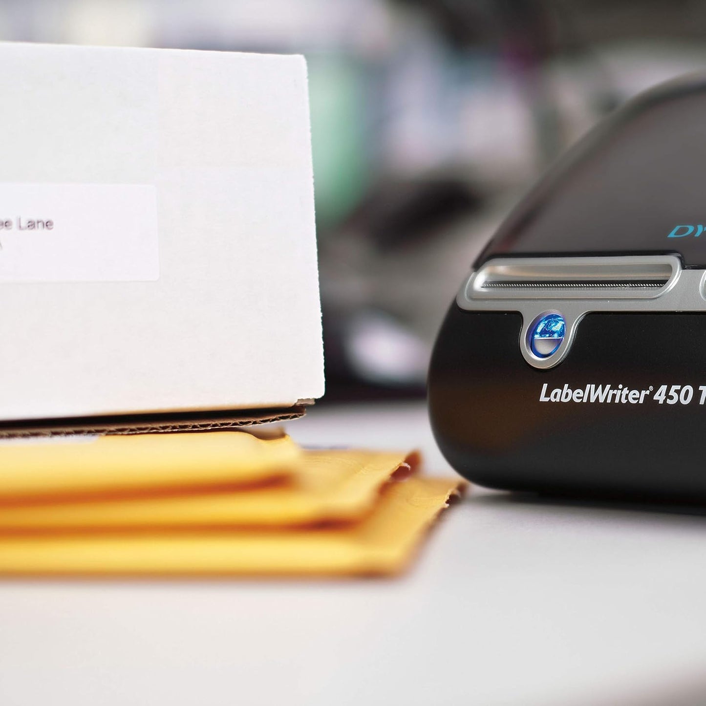 DYMO Label Writer 450 Twin Turbo Direct Thermal Label Printer - Fast Printing, Great for Labeling, Filing, Shipping, Mailing, Barcodes and More, Home & Office Organization