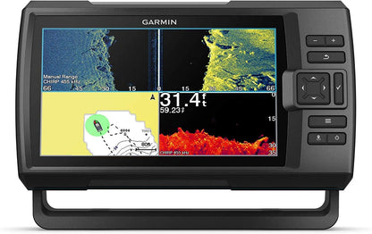 Garmin Striker Vivid 4cv Bundle with Transducer and Protective Cover, 4-inch Color Fishfinder, Vivid Scanning Sonar Color Palettes 010-02550-00