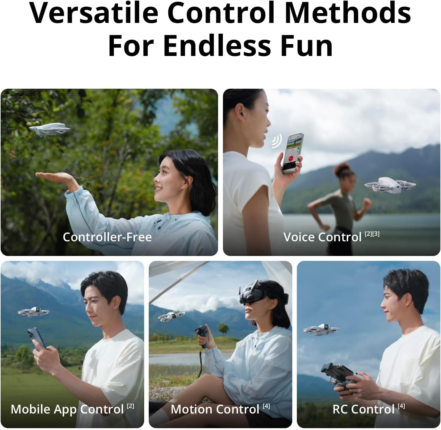 DJI Mini 4K Camera Drone Combo, Drone with 4K UHD Camera for Adults, Under 249 g, 3-Axis Gimbal Stabilization, 10km Video Transmission, Auto Return, 2 Batteries for 62-Min Max Flight Time, QuickShots