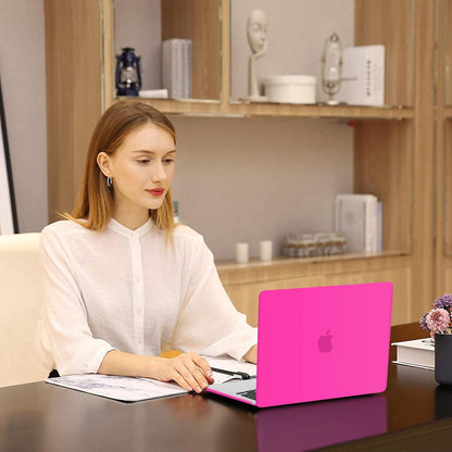 MOSISO Compatible with MacBook Air 13 inch Case 2025 2024 2023 2022 M4 A3240 M3 A3113 M2 A2681, Plastic Hard Shell&Keyboard Cover&Screen Film&Pouch for MacBook Air 13.6 inch Case, Crystal Clear