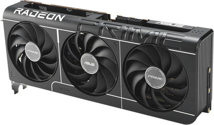 ASUS Prime Radeon™ RX 9060 XT 16GB GDDR6 OC Edition Graphics Card (PCIe 5.0, HDMI/DP 2.1, 2.5-Slot Design, axial-tech Fans, Dual Ball Fan Bearings, Dual BIOS, ASUS GPU Guard)