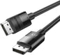 UGREEN VESA Certified DisplayPort 1.4 Cable, DP 8K@60Hz, 4K@144Hz, 1080P@240Hz, Support 32.4Gbps HDR, FreeSync G-Sync, Braided Cord for HDTVs, Gaming Monitors, PC Graphics (6ft)