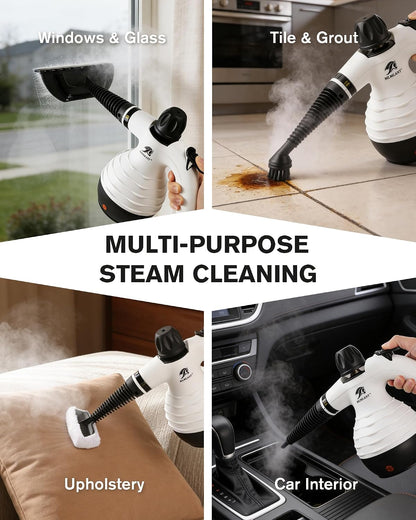 MLMLANT 300°F HandHeld Steam Cleaner,4.5 Bar Steamer For Home