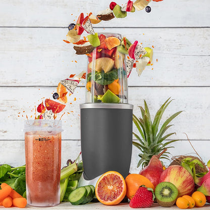 16oz Blender Cup Compatible with Ninja Blender BL660 BL740 BL770 BL780 BL810 QB3000, Single Serve Cup with Sip & Seal Lids for Nutri Ninja Replacement Parts