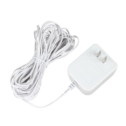 AC 24 Volt Transformer for Ecobee,Sensi and Honeywell,C Wire Adapter,Compatible with All Versions of Ring Doorbell,Thermostat White 1 Pcs