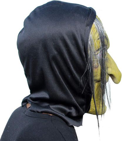 PartyHop - Old Woman Witch Mask - Halloween Scary Horror Cosplay Costume