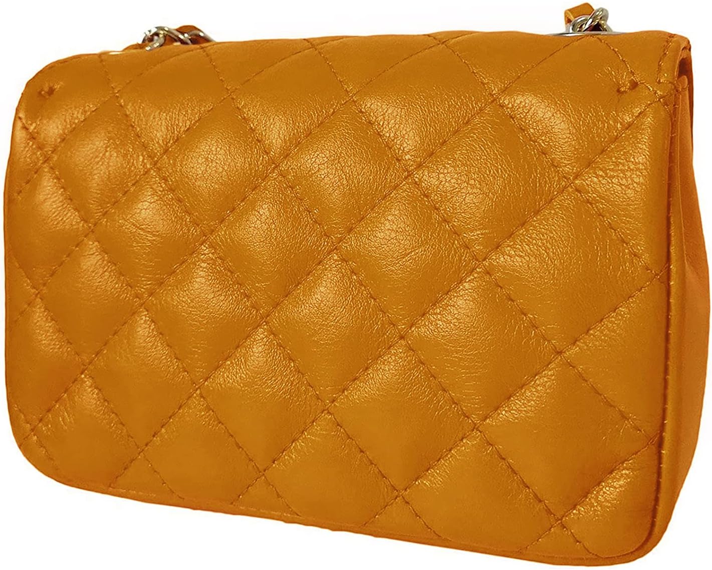MamaMilano Women/Girls Italian Handmade Genuine Leather Cleo Shoulder Bag/Purse/HandBag/Totebag with Shoulder Strap
