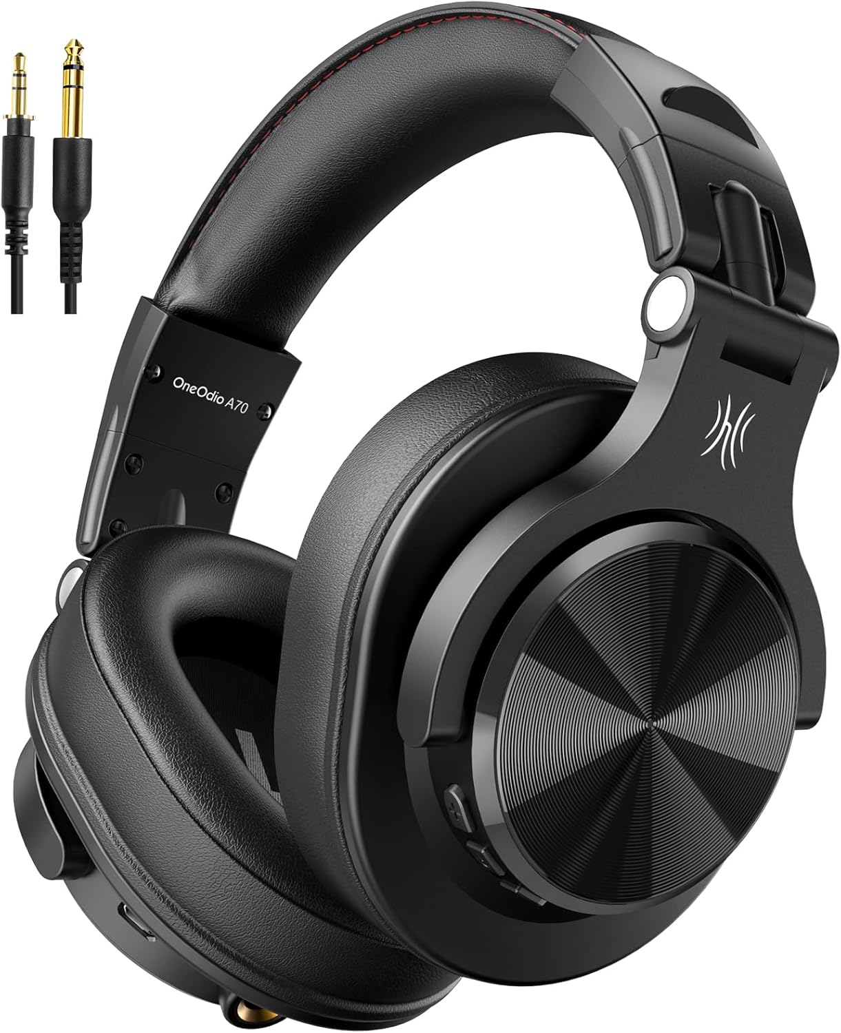 OneOdio A70 Fusion Bluetooth Over Ear Headphones with 72H Playtime, Studio DJ Headphones with Share-Port, Wired and Wireless Recording Headphones with Stereo Sound for Electric Drum Piano Guitar AMP