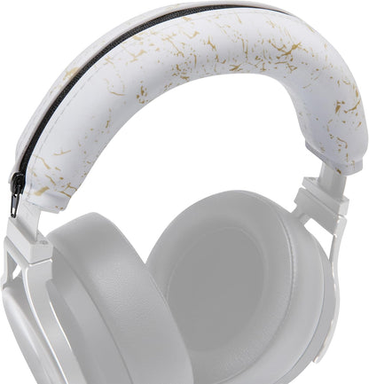 WC BandZ Virtuoso V2 - Silicone Headband Cover for Corsair Virtuoso Headphones by Wicked Cushions | Machine Washable, No More Flaking Leather | for Virtuoso Wireless, XT, and SE | 90's Black