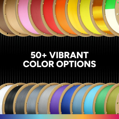 OVERTURE PLA Filament 1.75mm PLA 3D Printer Filament, 1kg Cardboard Spool (2.2lbs), Dimensional Accuracy +/- 0.02mm, Fit Most FDM Printer (Black 1-Pack)