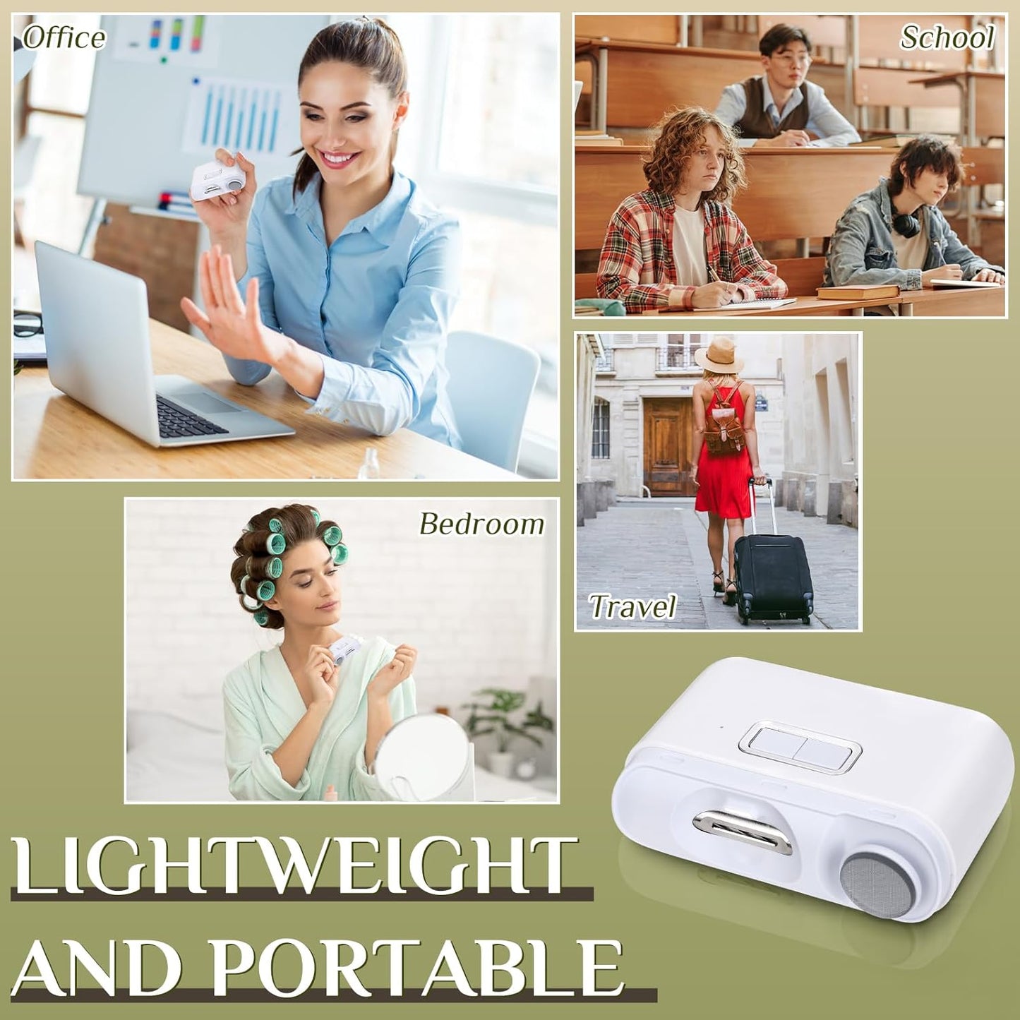 Automatic Electric Nail Clipper 2 in1 Fingernail Cutter and Polisher with LED Light 2 Polish Heads 2 Speeds A Nail Scraps Storage Rechargeable Safety Fingernail Trimmer for Baby Kids Elderly Nail Care