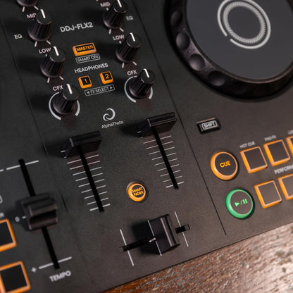 Pioneer DJ AlphaTheta DDJ-FLX2 Compact 2-Channel DJ Controller