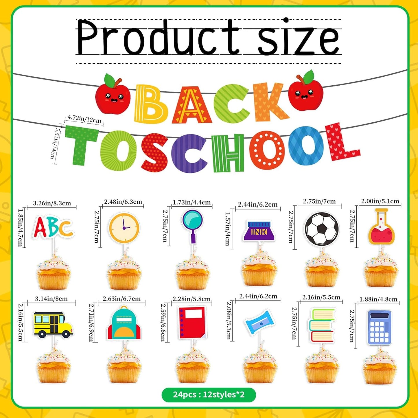 Mostop 100 Pcs Back to School Disposable Tableware Set Preschool Graduation Party Decoration Apple Paper Plate Pencil Cup and Napkins for 25 Guest First Day of School Supplies