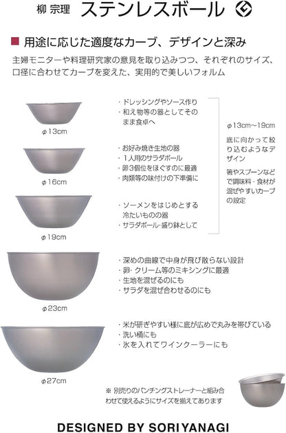 Stainless Steel Mixing Bowls and Strainers Set | 6-Piece Kitchen Prep Set