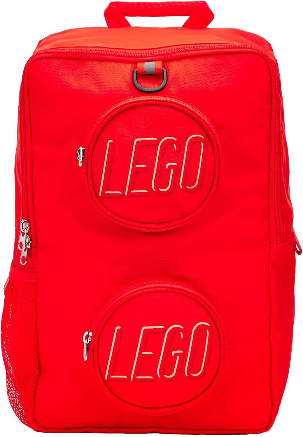 LEGO Lego Brick Backpack-purple Carry-On Luggage, Flame Orange, One Size, Backpack