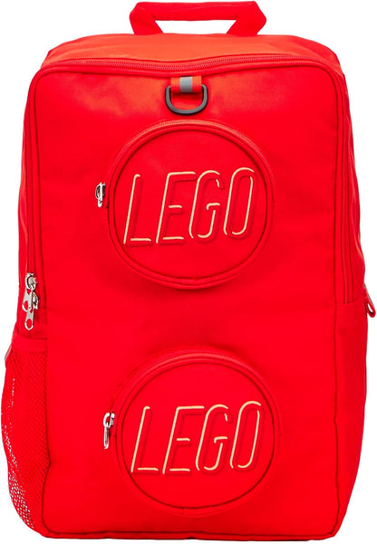 LEGO Lego Brick Backpack-purple Carry-On Luggage, Flame Orange, One Size, Backpack