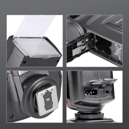 NEEWER TT560 Flash Speedlite Compatible with Canon Sony Nikon Panasonic Olympus Pentax and Other DSLR, Studio Light Digital Camera Speedlight with Standard Hot Shoe, Mini Stand, Cleaning Cloth & Bag