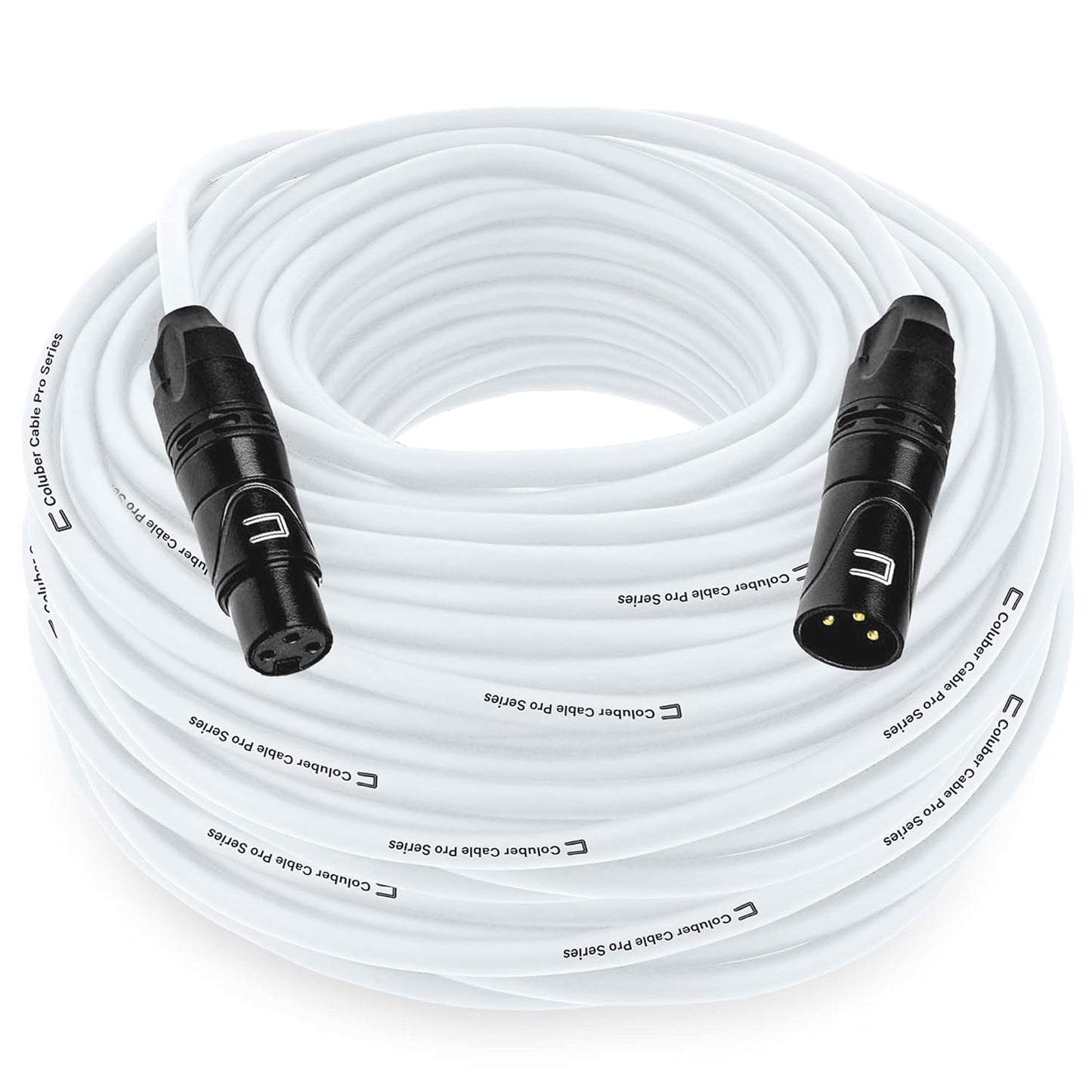 Balanced XLR Cable Male to Female - 6 Feet Pink - Pro 3-Pin Microphone Connector for Powered Speakers, Audio Interface or Mixer for Live Performance & Recording