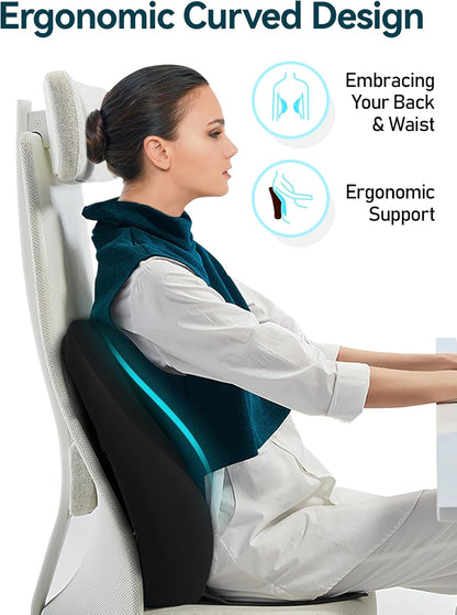 Purilite Select Ergonomic Lumbar Support Cushion