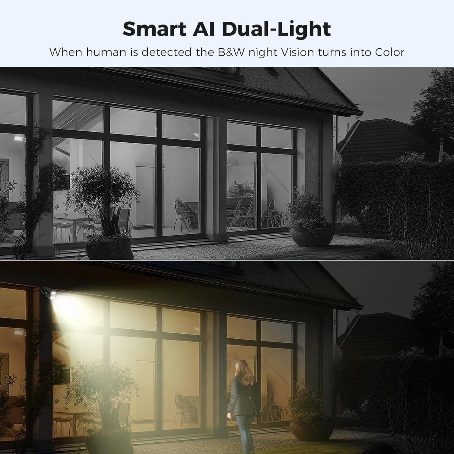 Hiseeu 3K PTZ Wired Security Camera System Outdoor 360°View with Alarm Spotlight, Audio,8CH 5MP DVR,8PCS CCTV Cameras,3TB HDD,Person/Vehicle Detection,100FT Night Vision,24/7 Record,Smart Playback