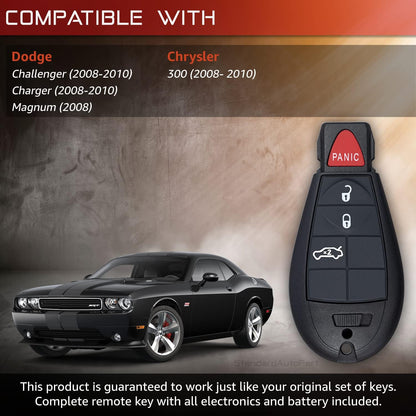 StandardAutoPart Premium Replacement Car Keyless Entry Remote for Grand Caravan Journey Durango Ram Town and Country 300 M3N5WY783X IYZ-C01C (2 Button)