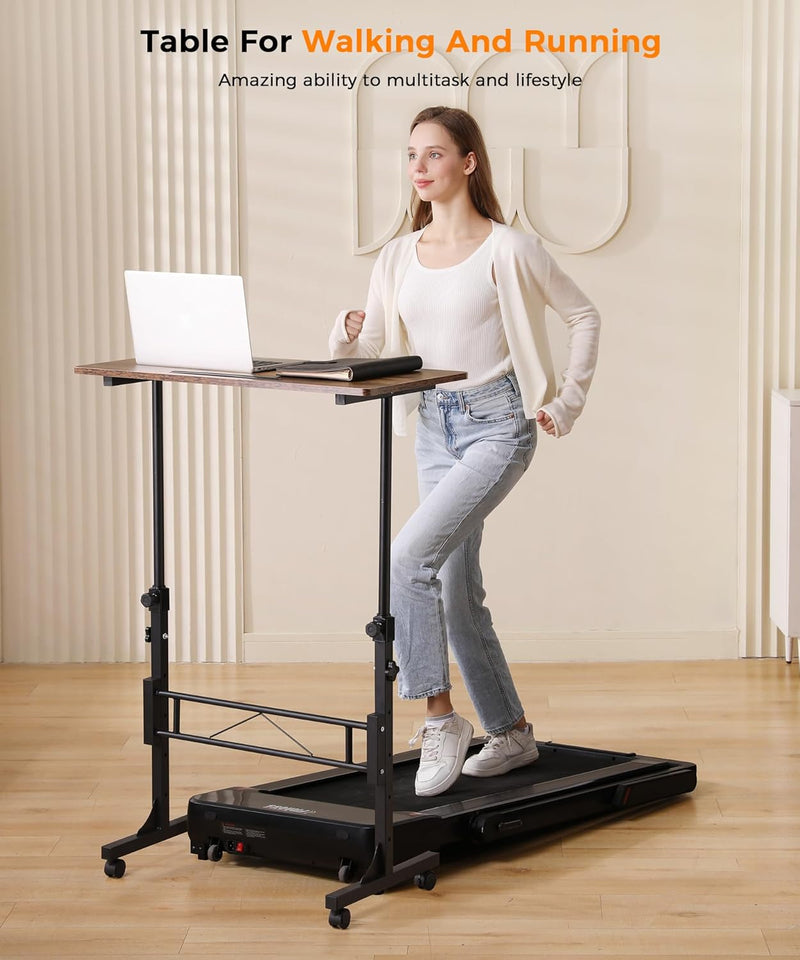 Purilite Select 32-Inch Adjustable Height Mobile Standing Desk