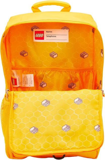 LEGO Lego Brick Backpack-purple Carry-On Luggage, Flame Orange, One Size, Backpack