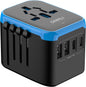 Universal Travel Adapter, DIWILI International Power Adapter