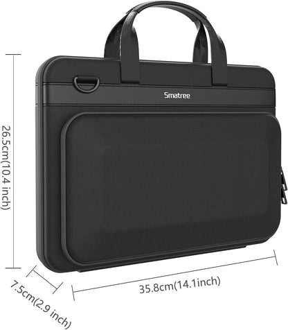Smatree Heavy Duty Hard Case Compatible with 16.2 inch MacBook Pro 2024 M4/2023 M3 A2918/A2992/A2779, MacBook Pro 2021/2019 16 inch Shoulder Bag, for Acer Aspire 5/Predator Helios 300/Nitro 5 - PuriLite